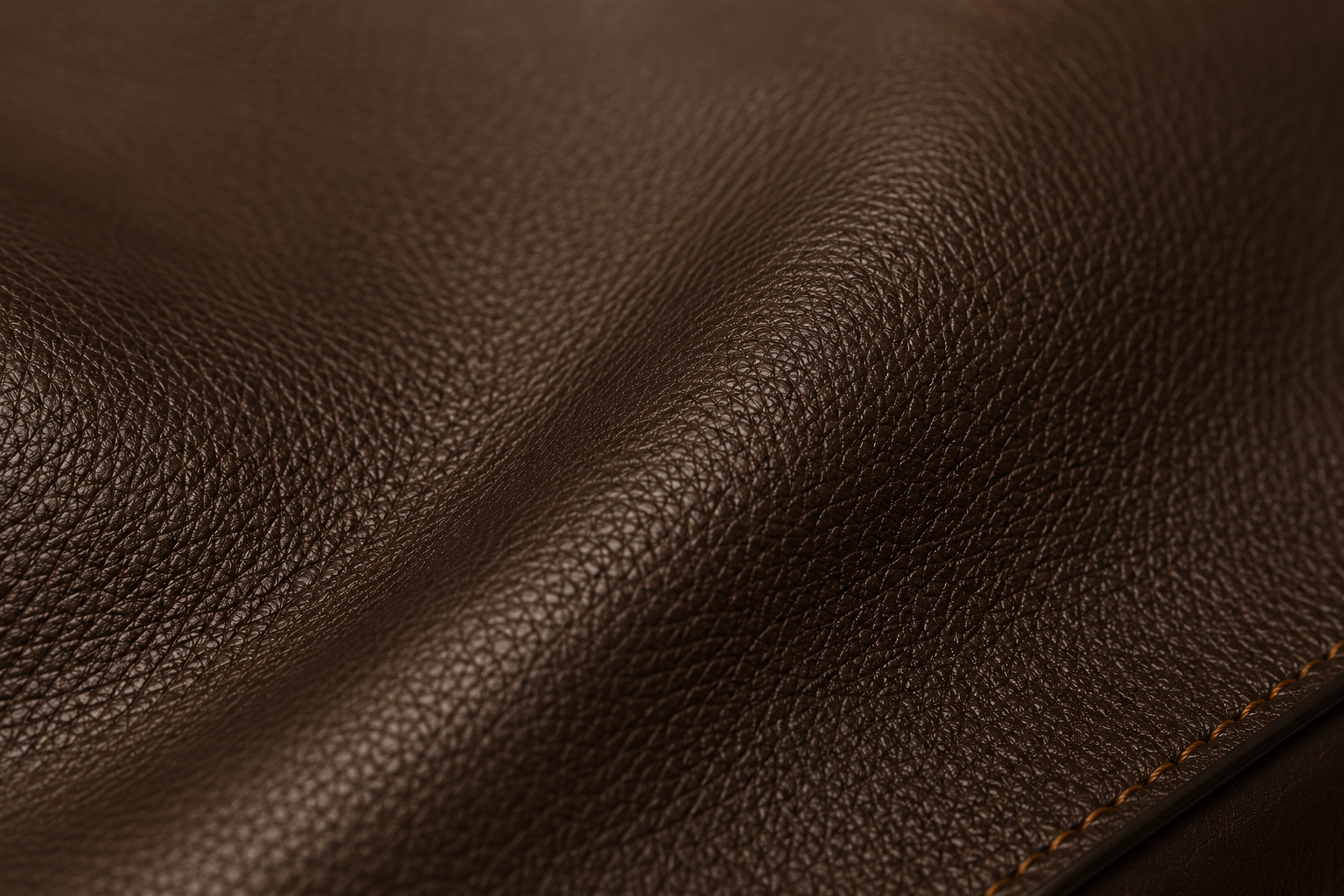 Full-grain Deep Espresso leather